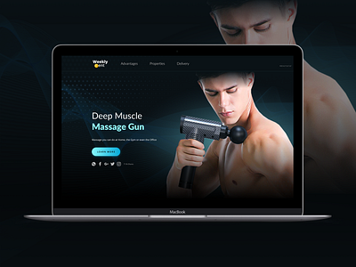 Massage Gun Landing