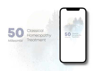 Natural Homeopathy Brand Identity for App