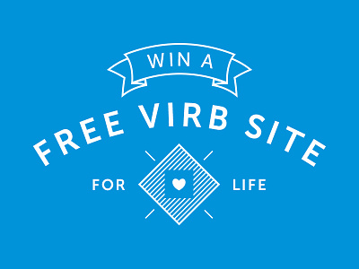 Virb site for life blue contest free giveaway icon life virb website win
