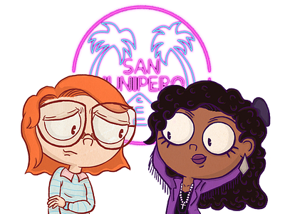 San Junipero adobe charachter design design draw graphic artist graphic design illustration illustrator sketch