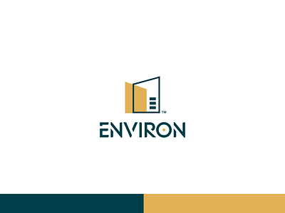Environ logo brand and identity brandidentity branding design identity design illustration logo logo design logodesign