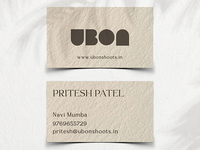 Ubon business card