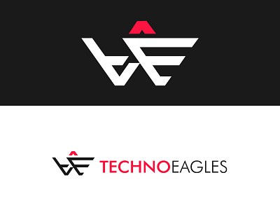 Techno eagles logo design branding logo logodesign minimal logo