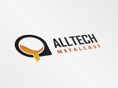 alltech metalcast logo branding identity design logo logo design