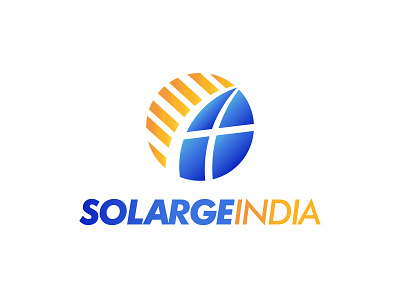 solarge india logo design