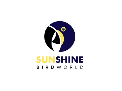 sunshine birdworld logo design