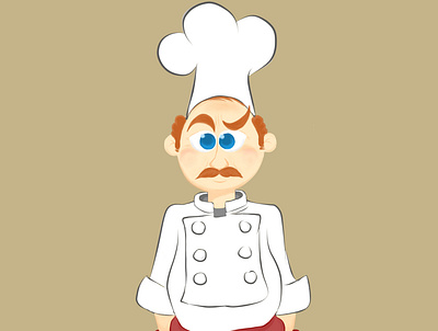 Le chef artwork characterdesign design digitalart illustration