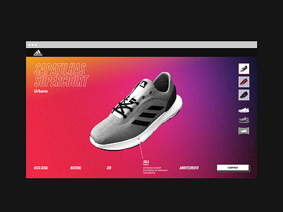 UI&UX Adidas 3D Explorer