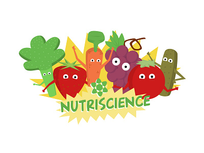 Nutriscience Logo and Illustration