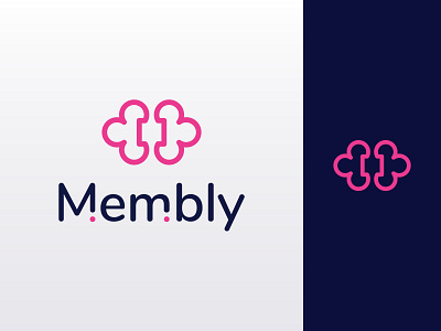 Membly Logo brand design brand identity branding design logo logo design tech tech logo