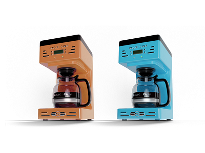 Coffee Maker blender blender3d blendercycles cafe coffe machine product render