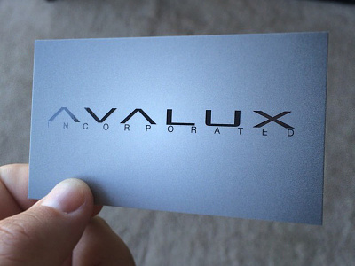 AVALUX Business Cards black business business cards cards gloss print print media sleek
