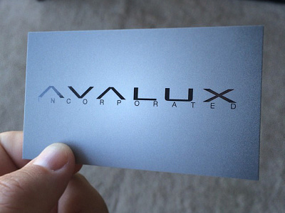 AVALUX Business Cards