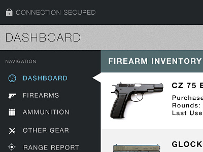 Firearm Inventory Dashboard