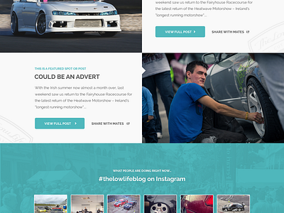 The Low Life Spec Homepage Design By Kieron Keenan On Dribbble