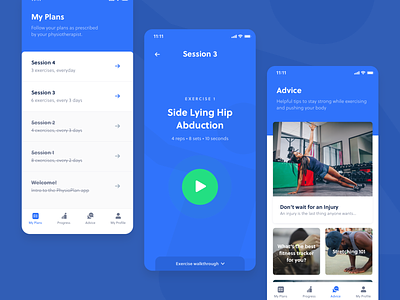 Physio Plan - Patient App