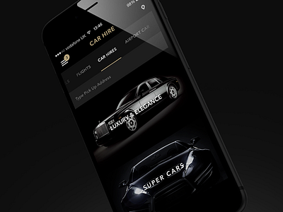 Working on luxury app