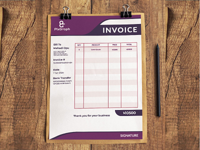 Invoice Design