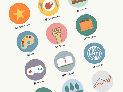 badges design illustration ui