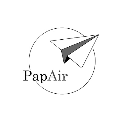 Day 26 - Paper Airplane Logo airplane dailylogo dailylogochallenge design flat gray grey icon illustrator logo logo 2d logo a day minimal paper paper airplane simple simple design vector