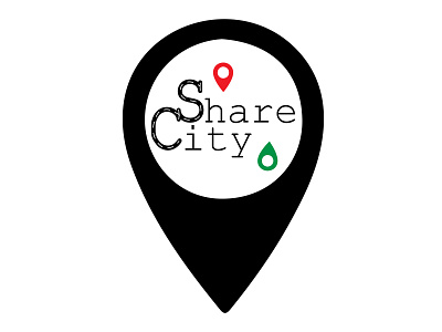 Day 29 - Rideshare Car Service Logo car dailylogo dailylogochallenge design flat icon illustrator logo logo 2d logo a day logochallenge logodesign logotype logotypedesign map pin ride share rideshare ridesharing share vector