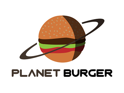 Day 33 - Burger Joint Logo burger burger logo dailylogo dailylogochallenge design flat icon illustrator logo logo 2d logo a day logo design logodesign logotype minimal planet vector