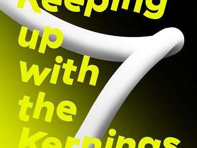 Dribbble Posters - Keepin' up with the Kernins' branding design events