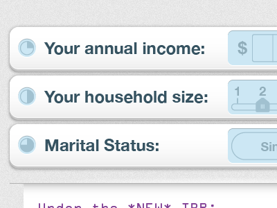 Financial planning tool app finance illustrator tool ui