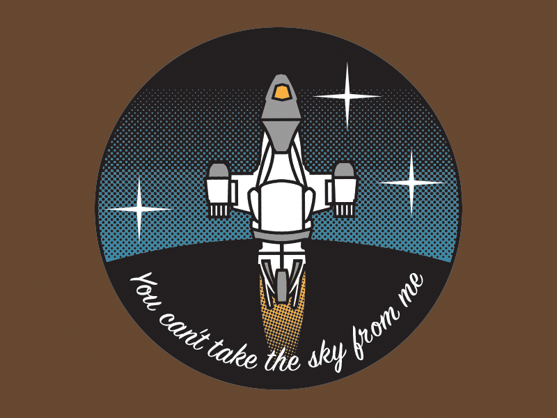 You can't take the sky from me by Marco van Hylckama Vlieg on Dribbble