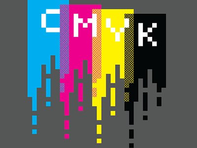 CMYK cmyk color separation color theory colors design designer halftone print