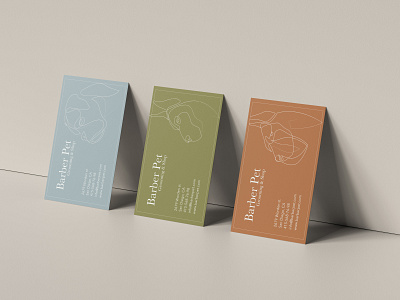 Grooming Business Cards brand identity business cards graphicdesign