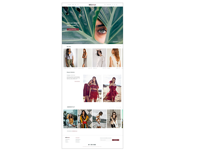 Landing page for e-commerce e commerce graphicdesign uxui