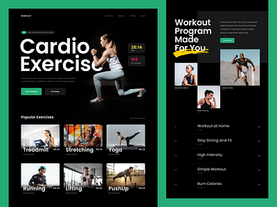 Workout Website