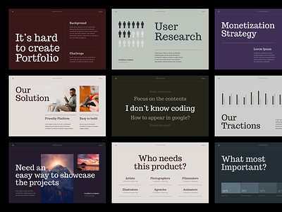 #Exploration - Typography and Layout - Pitch Deck