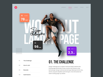 #Exploration - Bold Typography Landing Page bold clean design desktop details exercise fitness gym health homepage landing page page photography sport typography ui ux website whitespace workout
