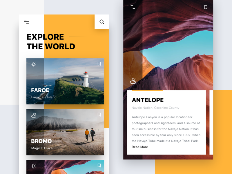 #Exploration | Explore The World App by Dwinawan for ...