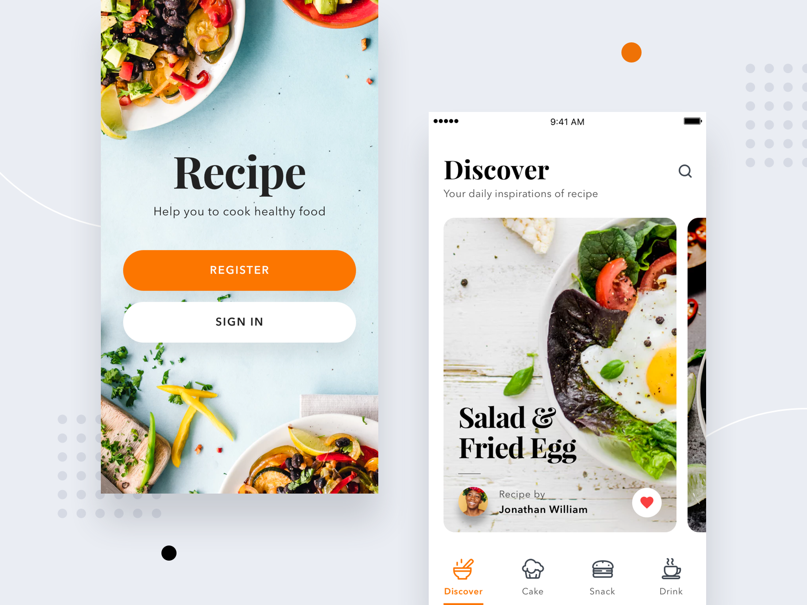 Exploration Recipe App By Dwinawan For Paperpillar On Dribbble