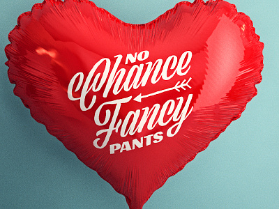Better luck next time 3d balloon cinema 4d editorial typography valentines