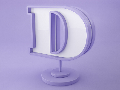 D-F (part 2) 36daysoftype 3d cinema4d typography