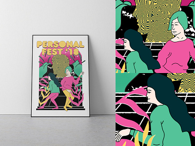 Personal Fest '18 Argentina - UNNOFICIAL POSTER design illustration personal fest poster