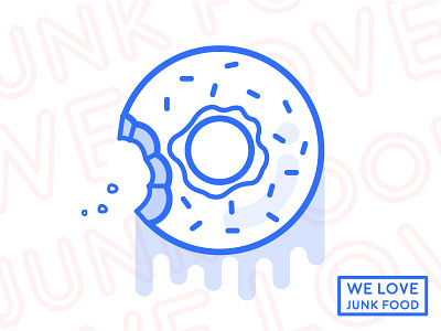 Donut food junk