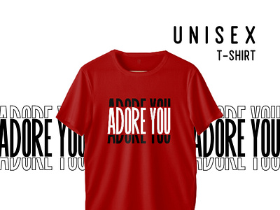 ADORE YOU - Instagram Post design digital art fanart graphic design instagram instagram post love merchandise print on demand tshirt typography unisex