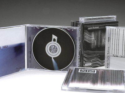 Nine Inch Nails CD Box Set Package Design band cd music package design print media