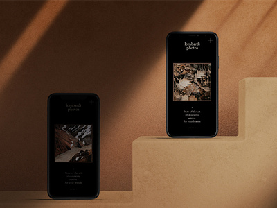 iPhone iPad Mockups Template - Dark Mode