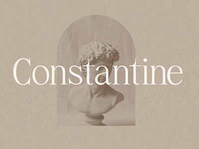 Constantine - Exquisite Modern Serif