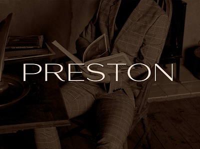 Preston - Classy All-caps Sans branding creative market design font graphic design logo logo design sans type design typeface typography