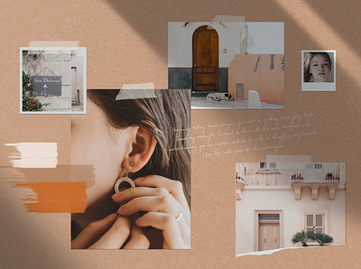 Moodboard Mockup Kit aesthetics branding crea creative market graphic design lifestyle minimal mock up mockup moodboard