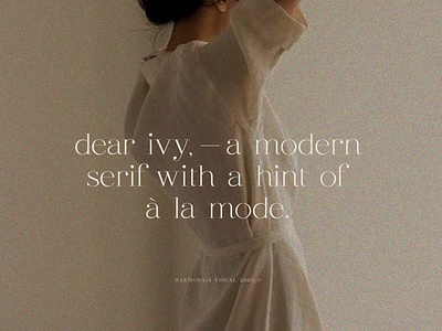 dear ivy - fashion modern serif