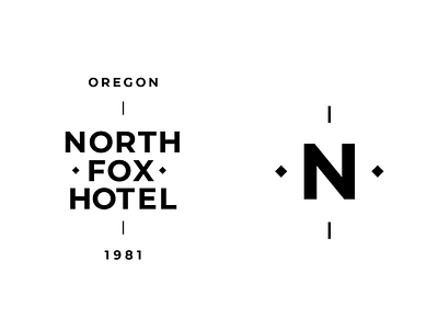 North Fox Hotel Identity Template
