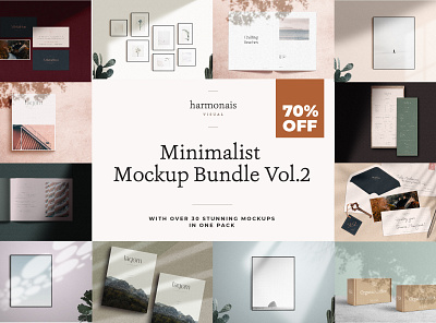 Mockup Bundle Vol.2 branding bundle contemporary creative market mock up natural light photography scene creator